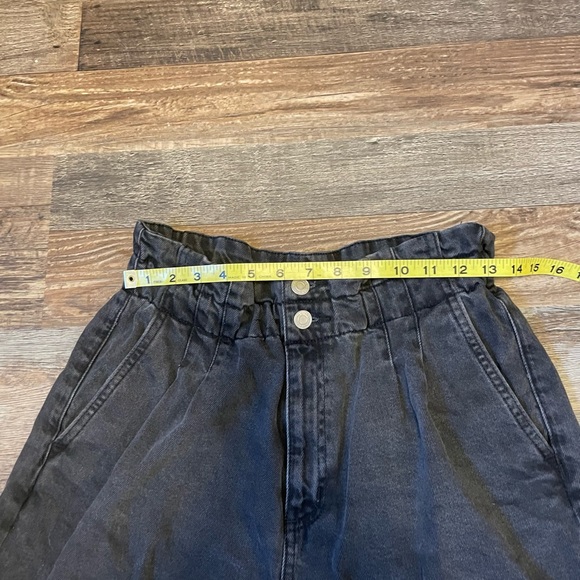 Dynamite Paperbag Denim Shorts - Picture 2 of 7